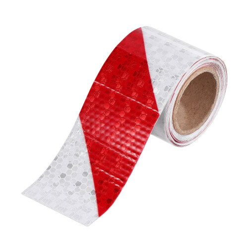 Reflective Tape Hexagonal Prism Pattern Warning Sticker