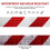 Reflective Tape Hexagonal Prism Pattern Warning Sticker 6