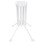 White ABS Folding Noodle Drying Rack Kitchen Pasta Hanging Stand 4