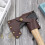 1 Set Läder Hatchet Hölje Yxhuvud Skyddsfodral 7