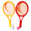 1 Par Badminton- och Tennisset Bollar 7