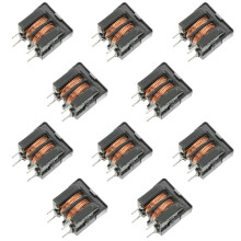 10Pcs Gemensammodus Induktorfilter Uu9,8 Pitch 7X8Mm 5Mh