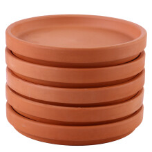 5St Ceramic Blomlådors Underlägg, Plantkrukor Fat, Avloppsskålar