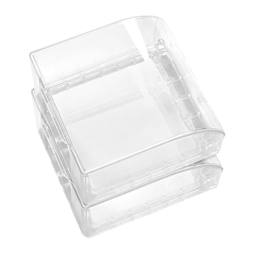 2St Transparent Pluggbox Sockelplatta Skydd Uttagsskydd (86 )