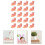 20St Miniatyr Sovande Baby Shower Pyssel Pink 4