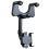 Zwarte Auto Telefoonsteun ABS PU GPS Houder 6
