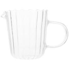 Glassmjölkcup Saucup Glascuptill Vattenmugg Mjölkbehållare För