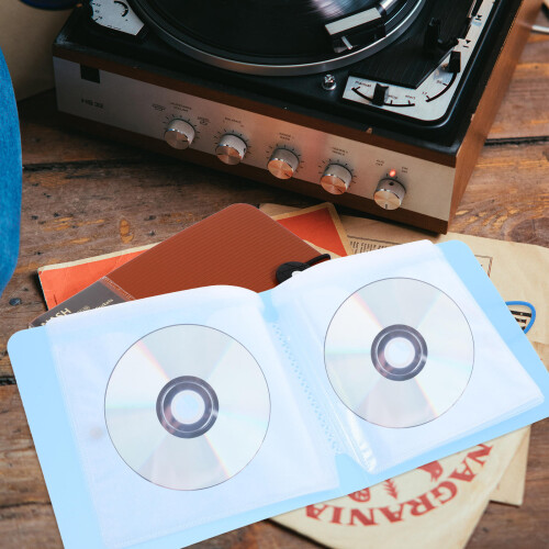 5St Cd-Etui Med 12 Platshållare För Dvd-Förvaring 1