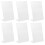 6Pcs Akryl Visningsställ Transparent A6 För Meny 1