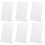 6Pcs Akryl Visningsställ Transparent A6 För Meny 9