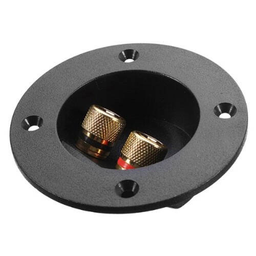 3Pcs Diy Högtalarlåda Terminal Skruvförbindare Subwoofer Svart 1