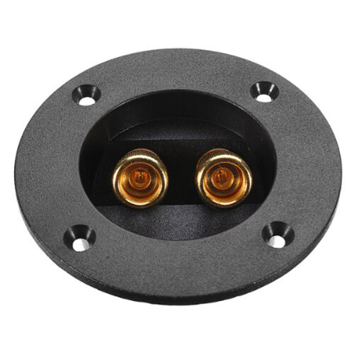 3Pcs Diy Högtalarlåda Terminal Skruvförbindare Subwoofer Svart 2