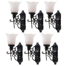 6St Simulierte Mini Hofleuchten Sand Tischlampe