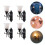 6St Simulierte Mini Hofleuchten Sand Tischlampe 4