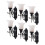 6St Simulierte Mini Hofleuchten Sand Tischlampe 11