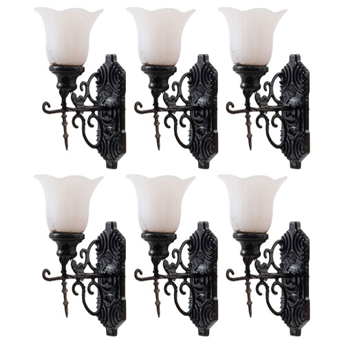 6St Simulierte Mini Hofleuchten Sand Tischlampe 2