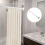 Multipurpose Rör, Rostfritt , Utviktbart Badrumsridåspåre 7