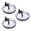 3 Styck Vattenglas Med Tätningstoppar ( ) 4