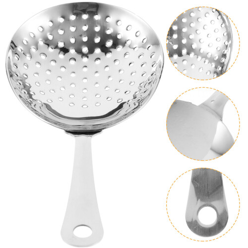 Rostfritt Cocktailfilter Barutrustning För Bartendrar (Silver)