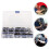 340Stk Sicherungsringe Innenzahn Schnellclips Set 10