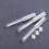 3 Stycken 6 Ml Glansläppstiftsbehållare (Silver) 6