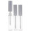 3 Stycken 6 Ml Glansläppstiftsbehållare (Silver) 9