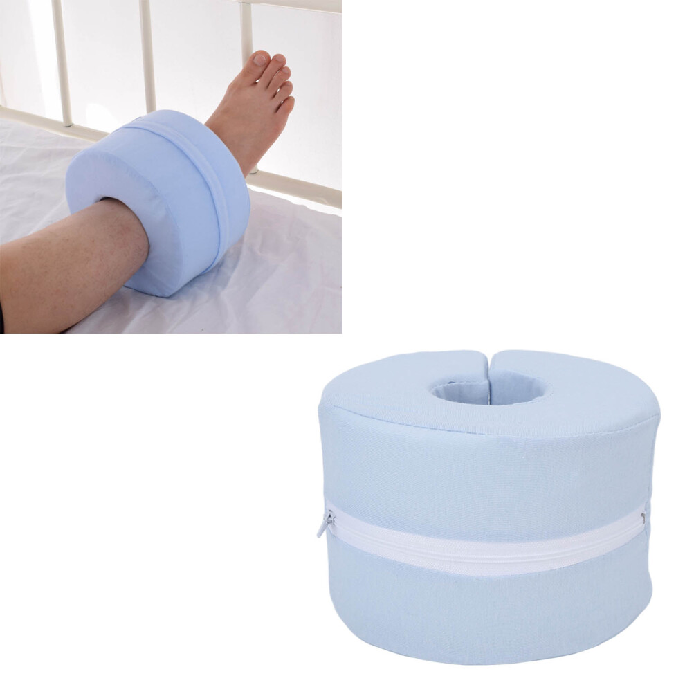 Blue Foot Elevation Pillow For Ankle Relief & Recovery - Detachable Cover