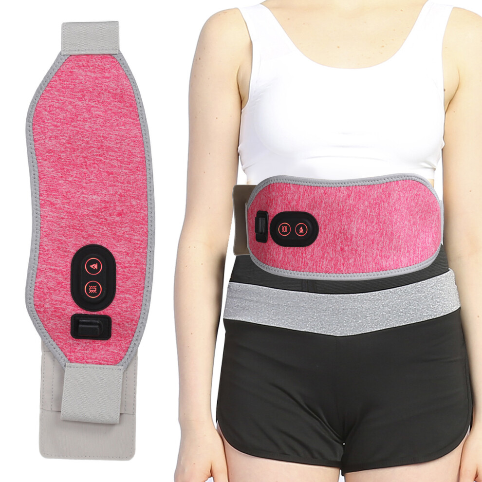 Electric Cordless Heating Pad 5V, Graphene Belt, 3 Modes, Vibrations