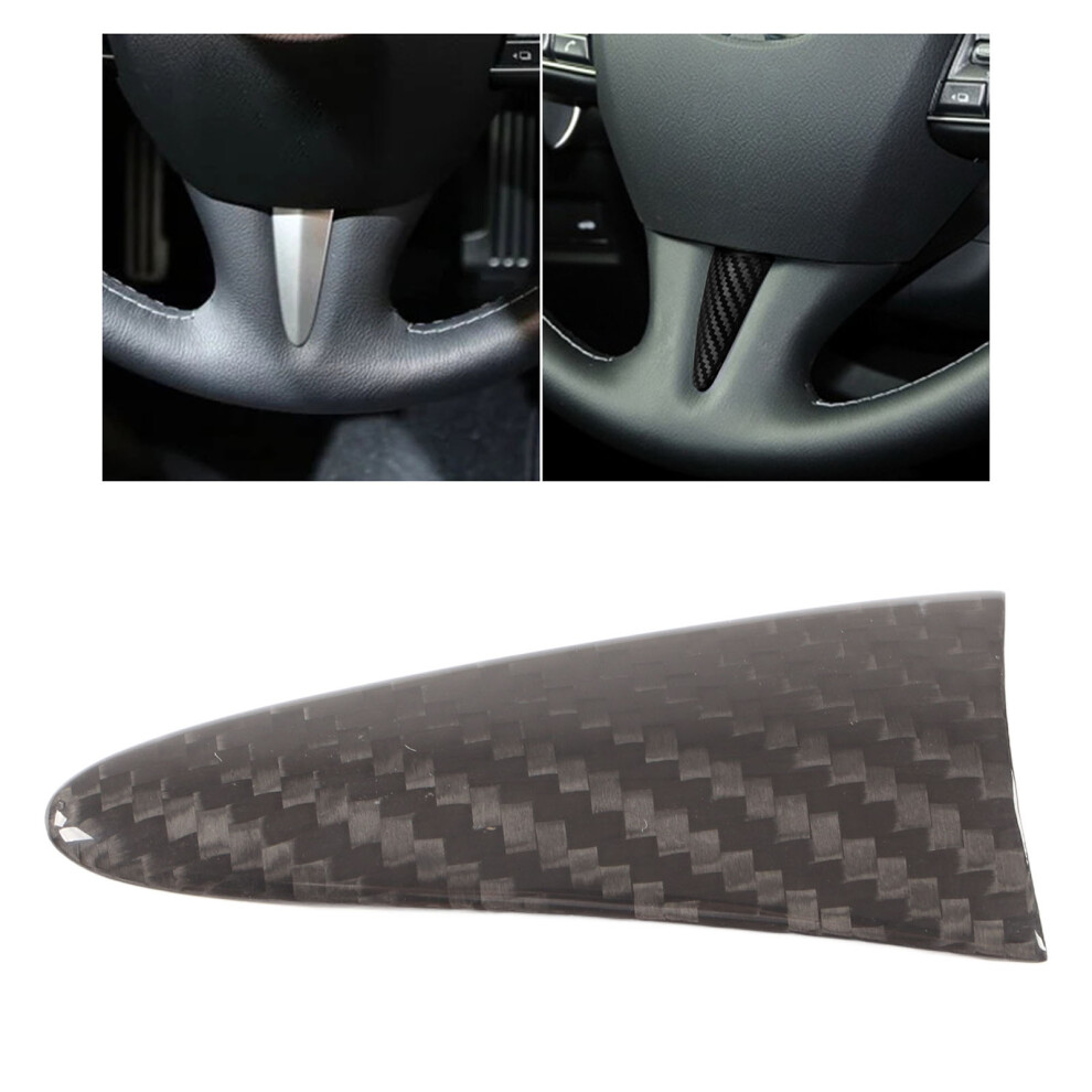 Carbon Fiber Steering Wheel Center Cover For Infiniti Q50 Q60 2014-2020 8491357299902