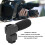 Wide Range Stereo Interview Microphone for Camera, ABS & Metal 10