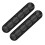 2 Zwarte Silicone Kabelclips Organizer Houder 6