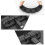 2 Zwarte Silicone Kabelclips Organizer Houder 7