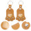 6St PU Huisdier Haar Bewaar Sleutelhanger Hond Kat Decor 11