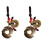 2St Creatieve Fortune Sleutelhanger Kleurrijk Hanger Charm 4