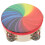 Regnbåge Tamburin Med Skramlorad Handhållen Perkussionsinstrument 11