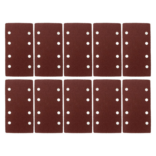 30Pcs Rektangulära Slipunderlag Självhäftande Slippapper Slipblad