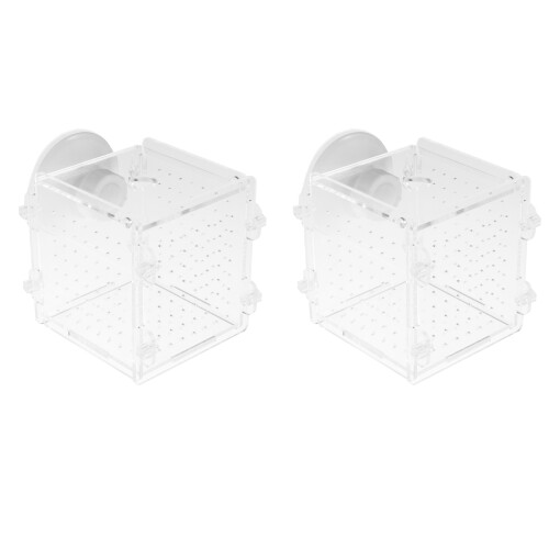 2 Stycken Förlossningsboxar För Akvariefiskar Ungfisk