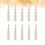 10St 10 Ml Portabla Mini Påfyllbara Sprayflaskor Plast 5