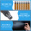 10 St Glasflaskor För Parfym, , Hudvård (10 Ml, Ljust ) 11