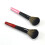 Nylon Bristles Makeup Brush Set 2pcs Long Handle For Professional Use 2
