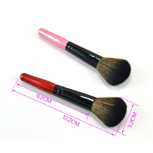 Nylon Bristles Makeup Brush Set 2pcs Long Handle For Professional Use 2