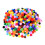 2000Pcs 10 Mm Färgglada Plush Pom-Pom-Bollar För Kläder Väskor 1