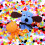 2000Pcs 10 Mm Färgglada Plush Pom-Pom-Bollar För Kläder Väskor 5