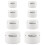 8Pcs Refillable White Lotion Jars Airless Cream Containers for Massage 4