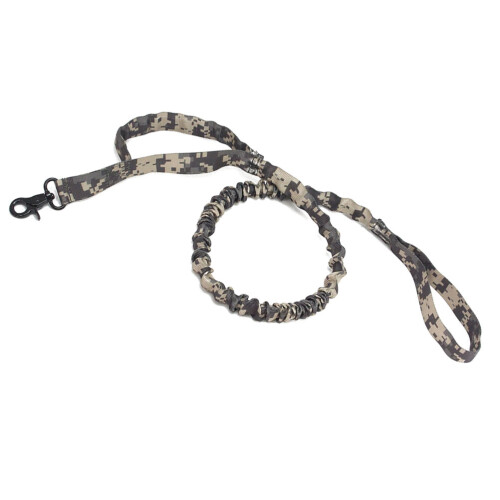 Camouflage Hundkoppel Nylon Elastisk Buffer För Medelstor 2