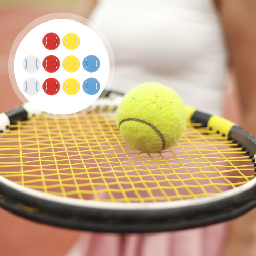 10 Tennisrackets Vibrationdämpare För Slagssträngar 1