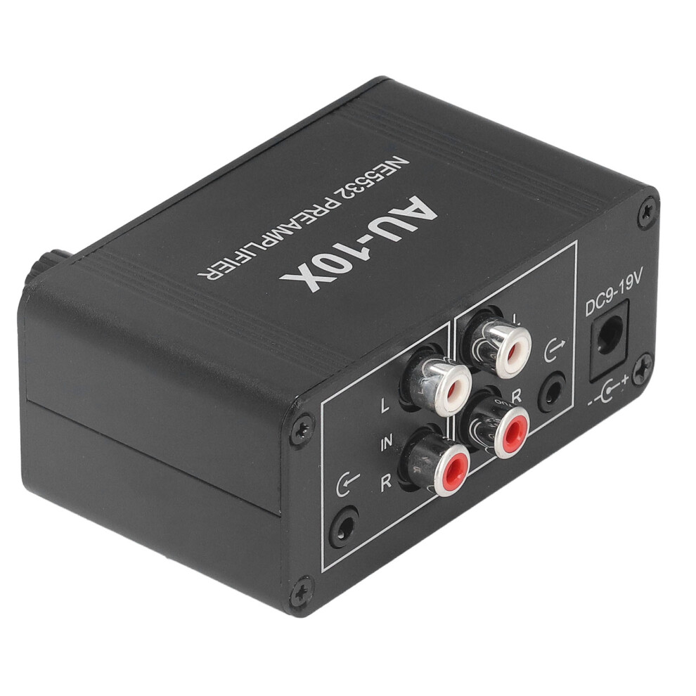 20Db Stereo Signal Amplifier And Phono Preamplifier With Rca And 3.5Mm Jack 8721357302815