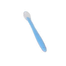 Baby Silikon Kleinkind-Löffel See blau – Sicheres Fütterungsbesteck für Säuglinge