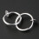 8St Open Lip Oorbellen Ring Lichaamspiercing Sieraden 2