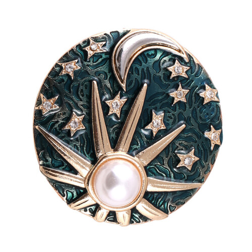 Delicate Brooch Alloy Stylish Accessory For Theme Party 1pack 2